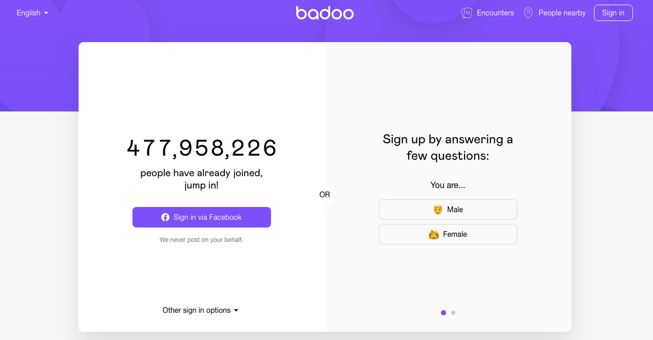 Connections want chat mean to badoo Badoo Tech